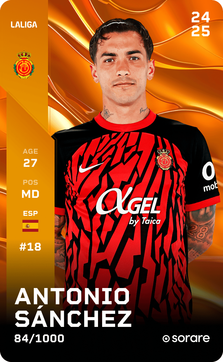 Antonio Sánchez 2024-25 • Limited 84/1000