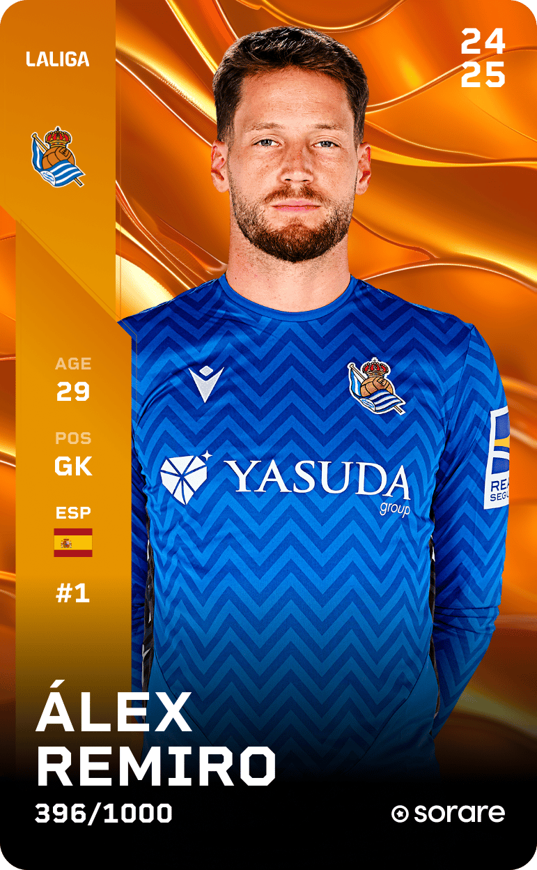 Álex Remiro 2024-25 • Limited 396/1000