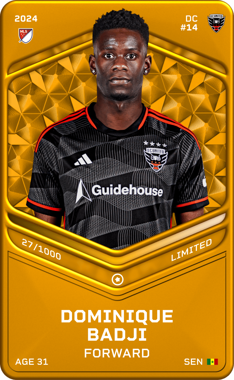 Dominique Badji 2024-25 • Limited 27/1000