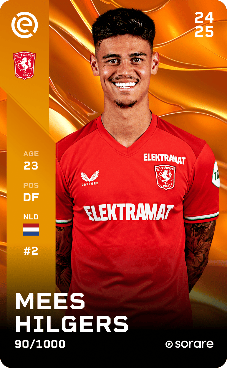 Mees Hilgers 2024-25 • Limited 90/1000