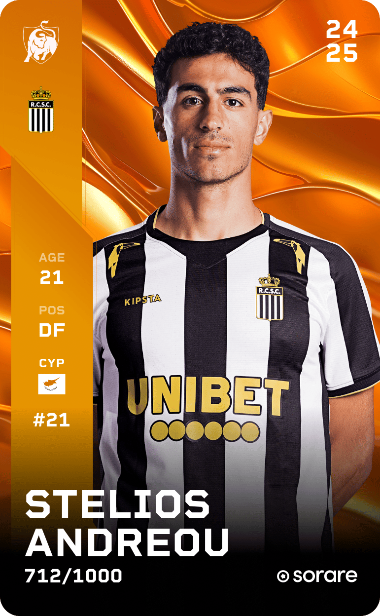 Stelios Andreou 2024-25 • Limited 712/1000
