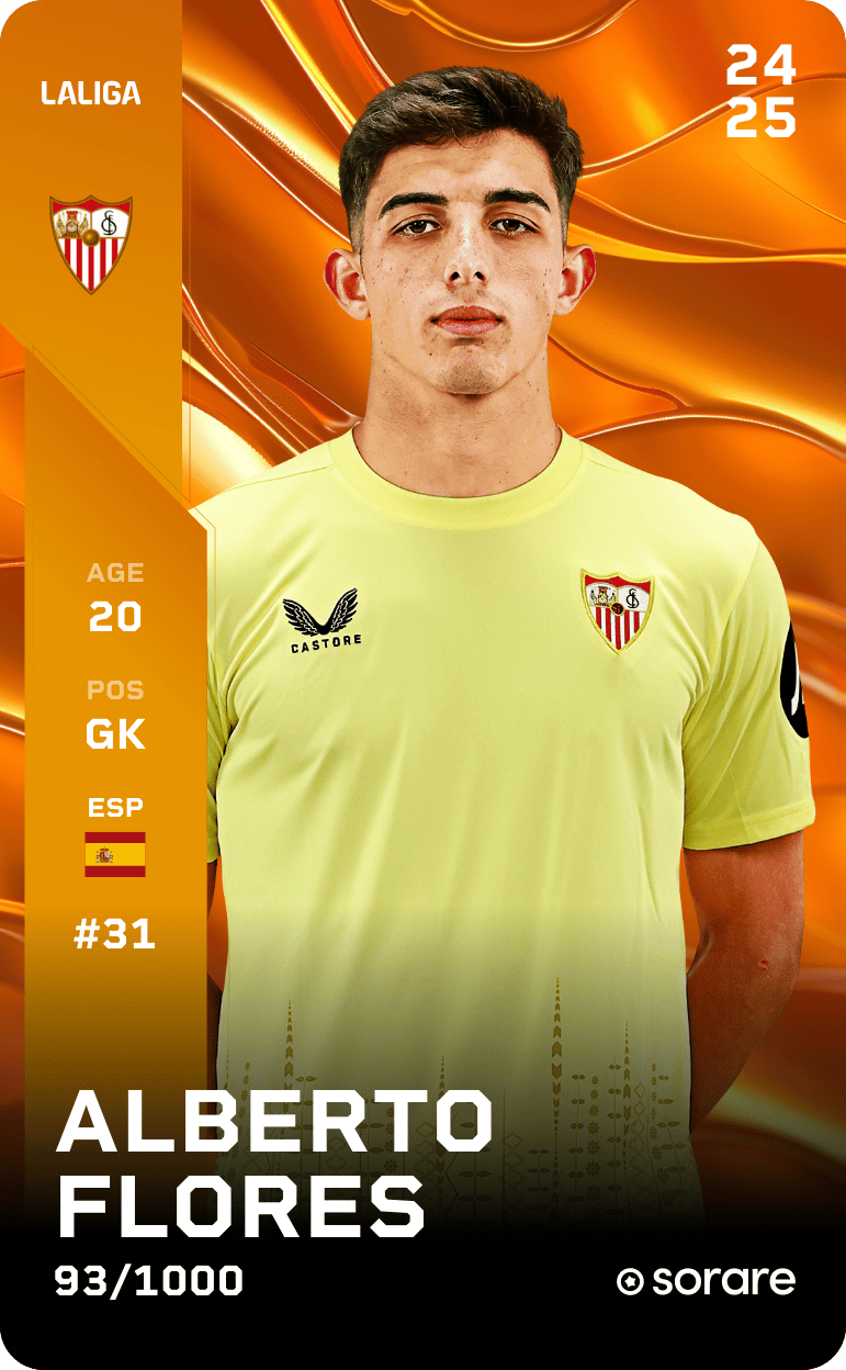 Alberto Flores 2024-25 • Limited 93/1000
