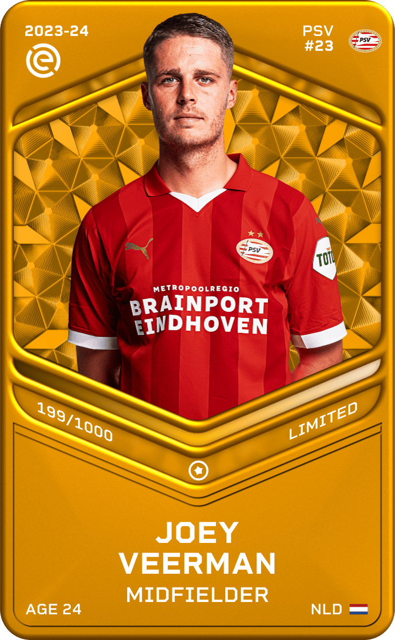 Joey Veerman 2023-24 • Limited 199/1000