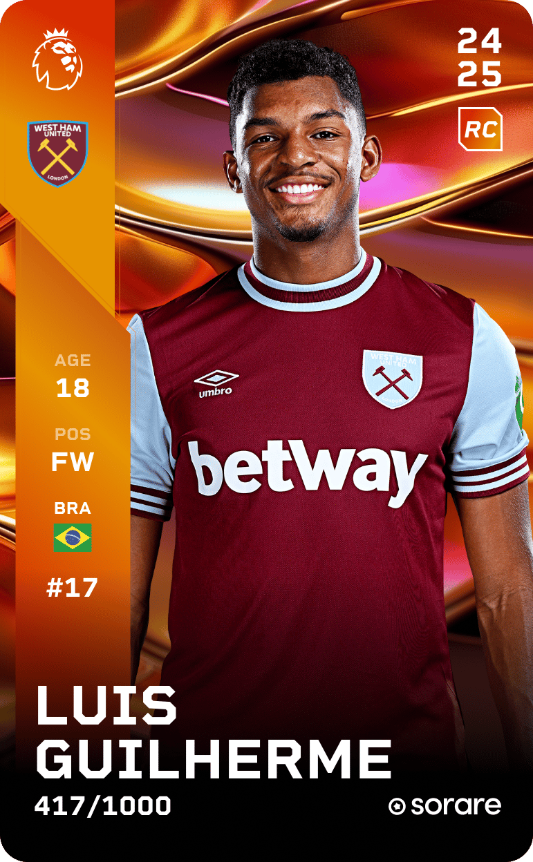 Luis Guilherme 2024-25 • Limited 417/1000