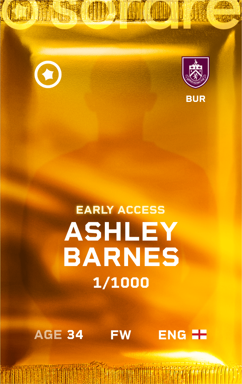 Ashley Barnes 2024-25 • Limited 1/1000