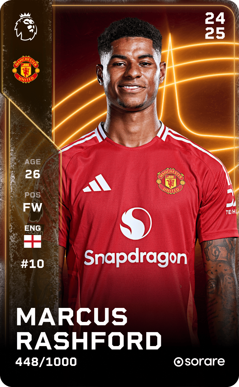 Marcus Rashford 2024-25 • Limited 448/1000
