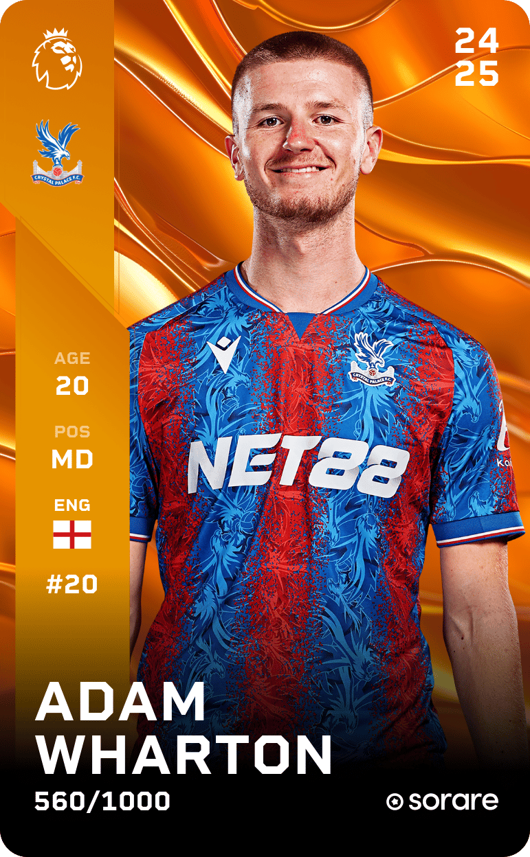 Adam Wharton 2024-25 • Limited 560/1000