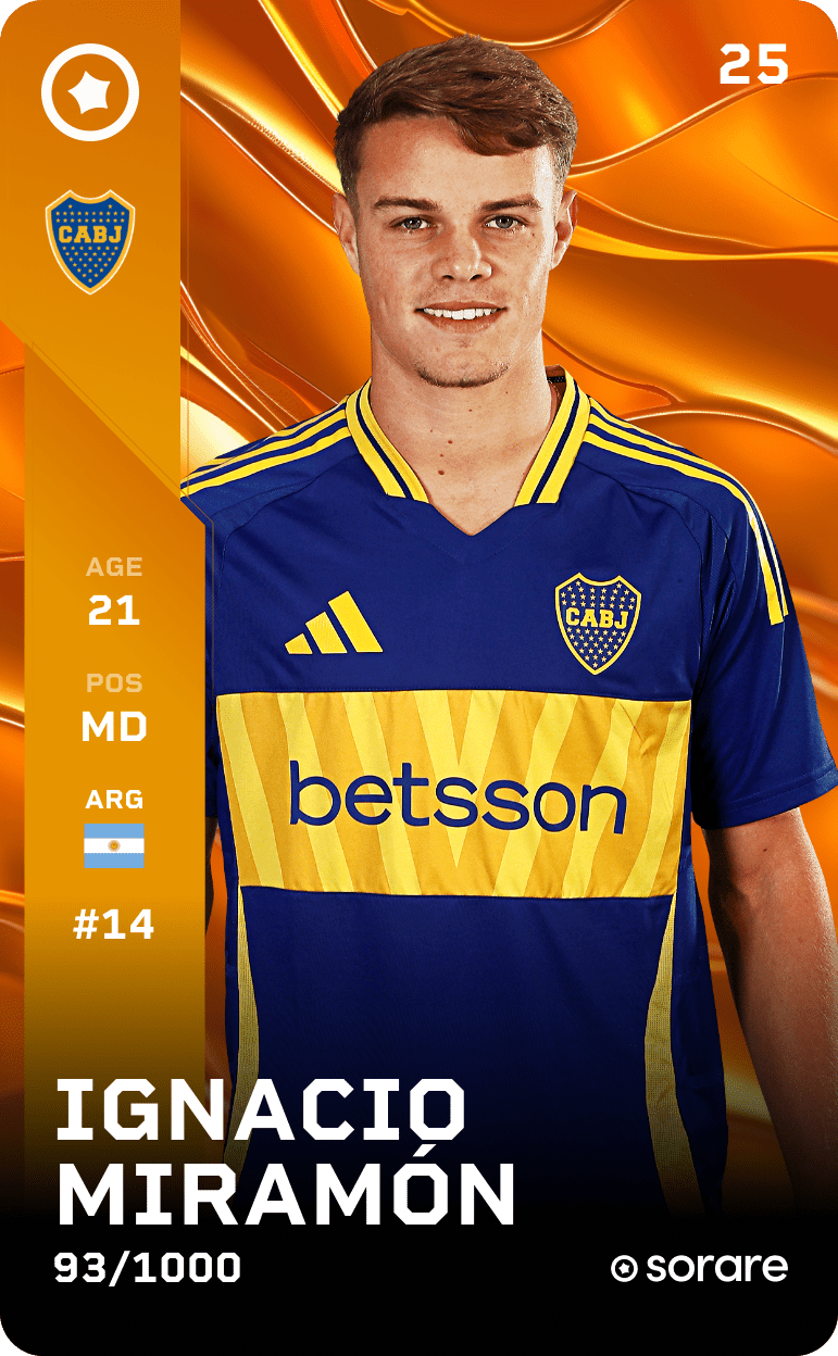 Ignacio Miramón 2025-26 • Limited 93/1000