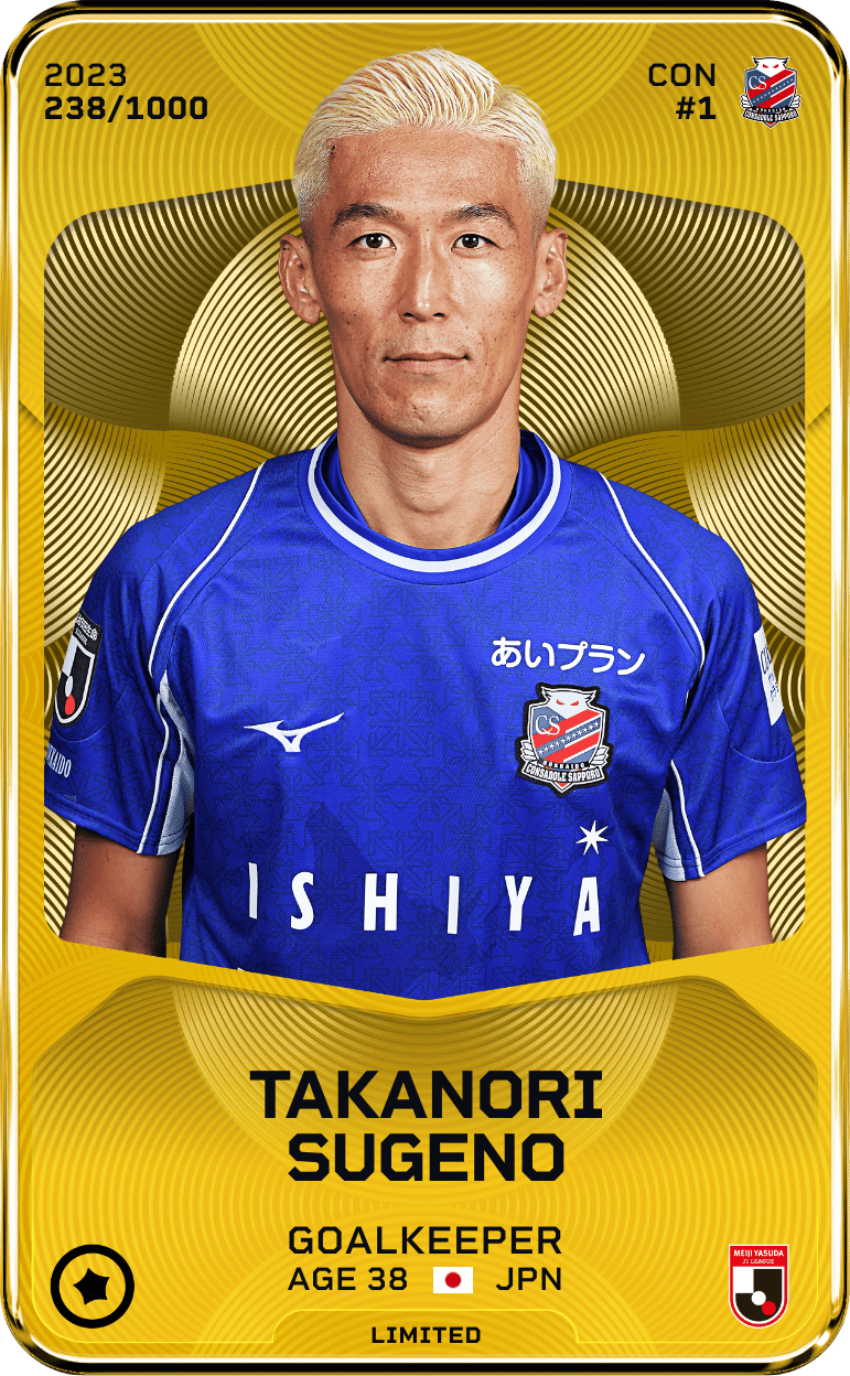 Takanori Sugeno 2023-24 • Limited 238/1000