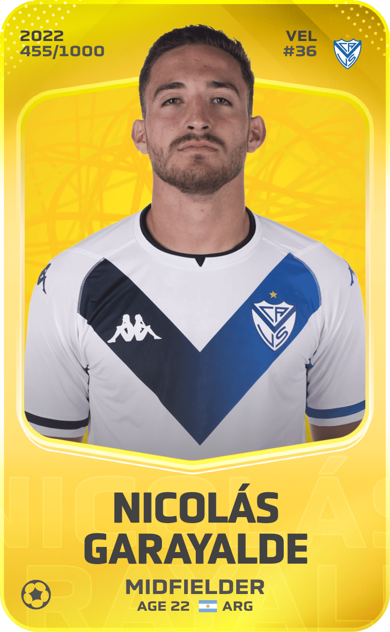 Nicolás Garayalde 2022-23 • Limited 455/1000
