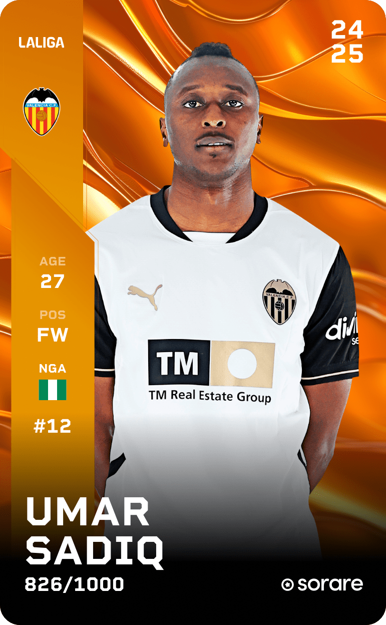 Sadiq 2024-25 • Limited 826/1000