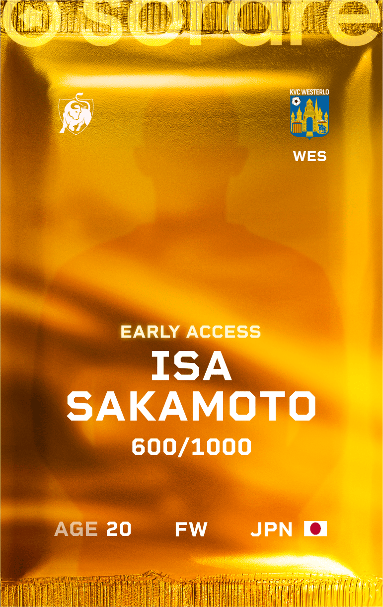 Isa Sakamoto 2024-25 • Limited 600/1000