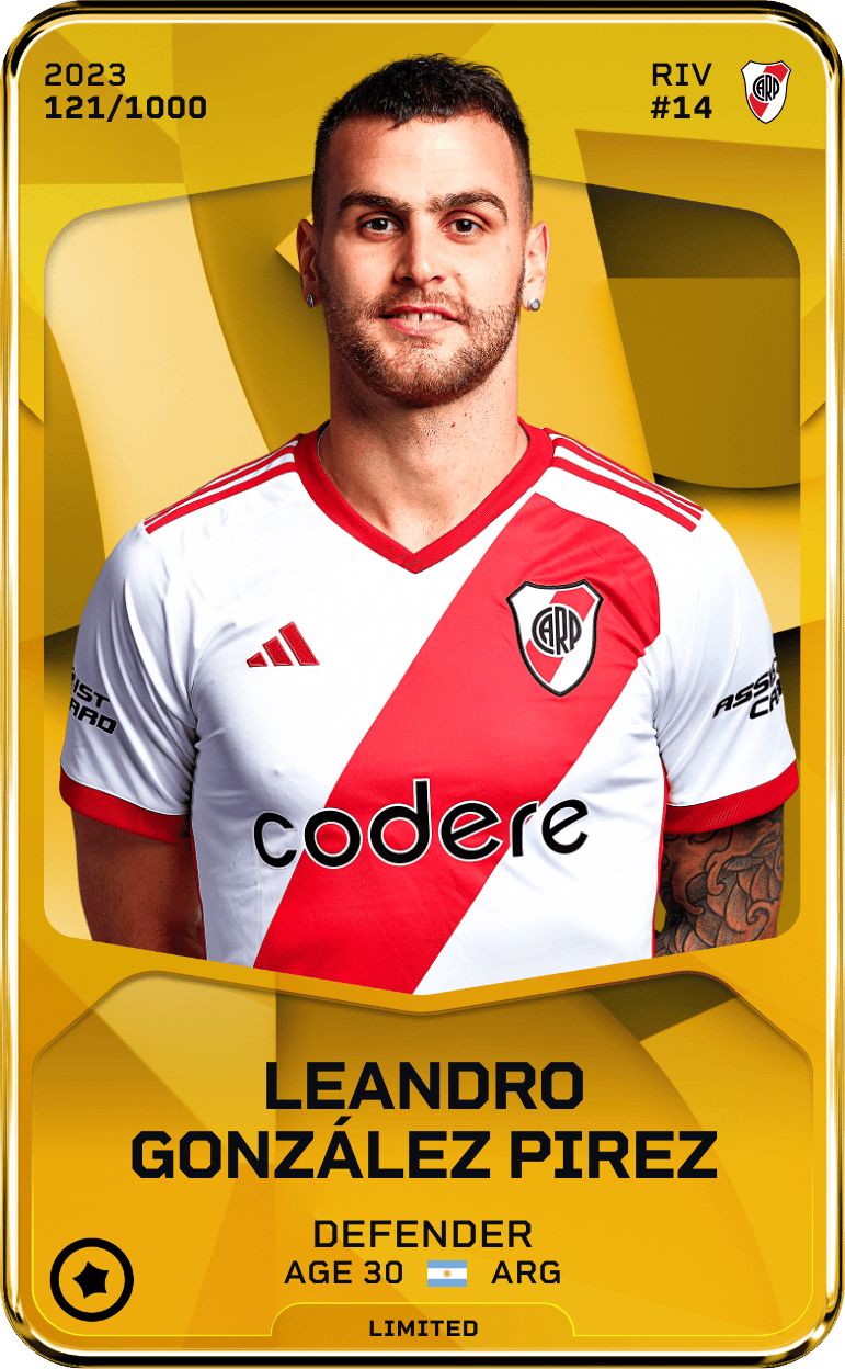 Leandro González Pirez 2023-24 • Limited 121/1000