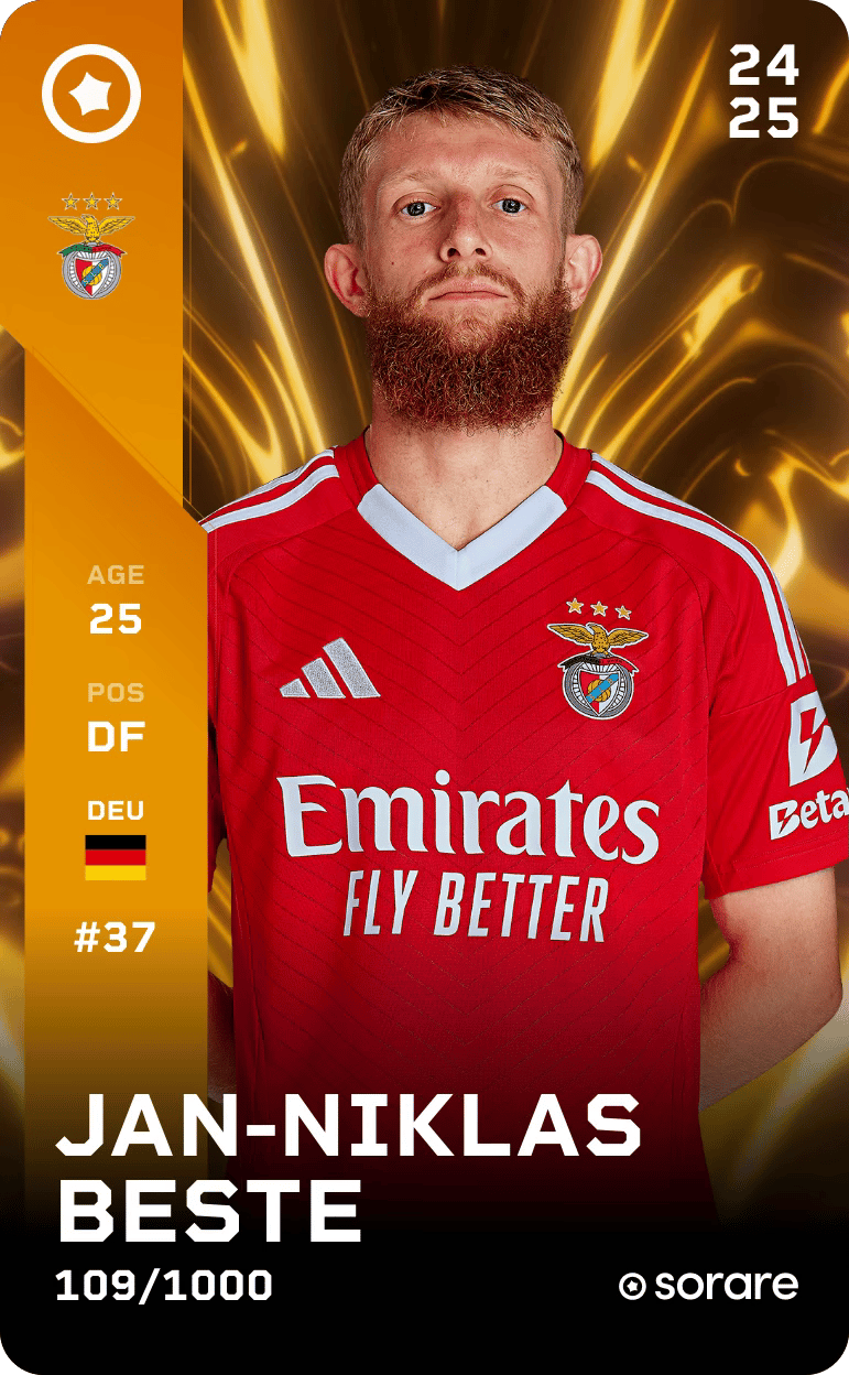 Jan-Niklas Beste 2024-25 • Limited 109/1000
