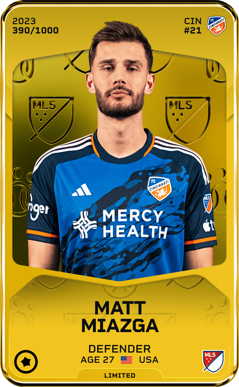 Matt Miazga 2023-24 • Limited 390/1000
