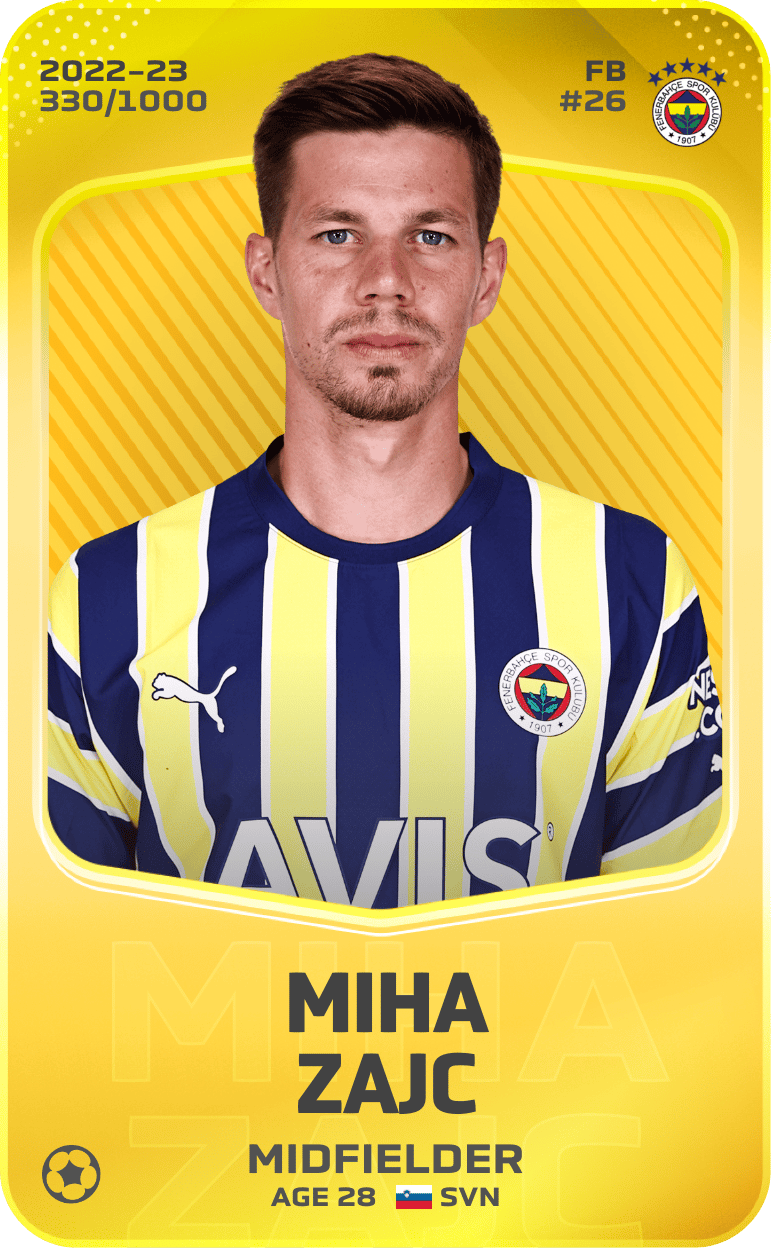 Miha Zajc 2022-23 • Limited 330/1000
