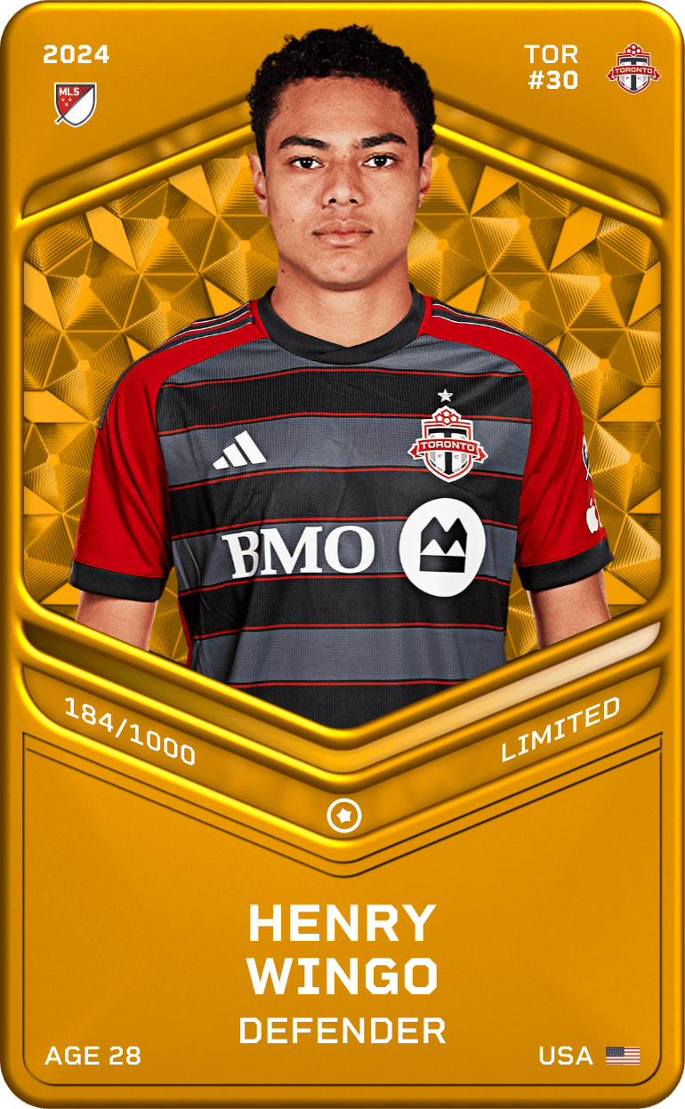 Henry Wingo 2024-25 • Limited 184/1000