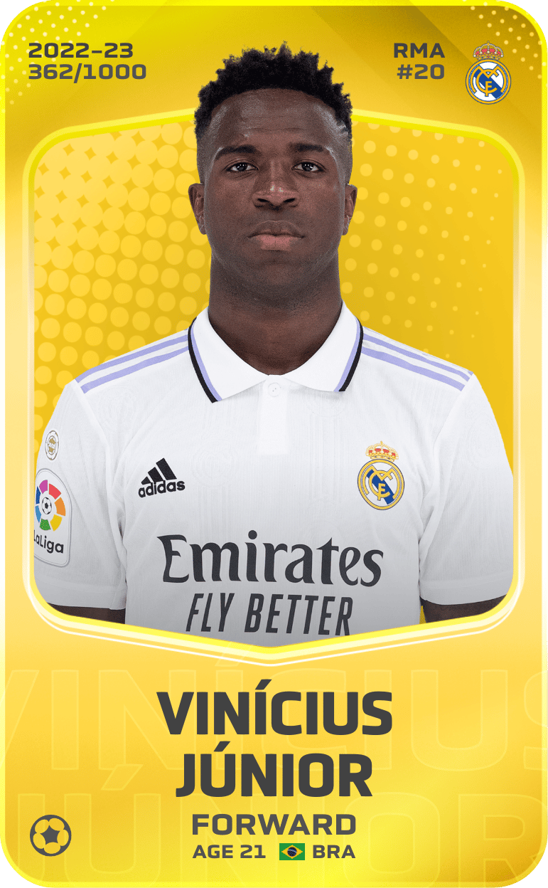 Vinícius Júnior 2022-23 • Limited 362/1000