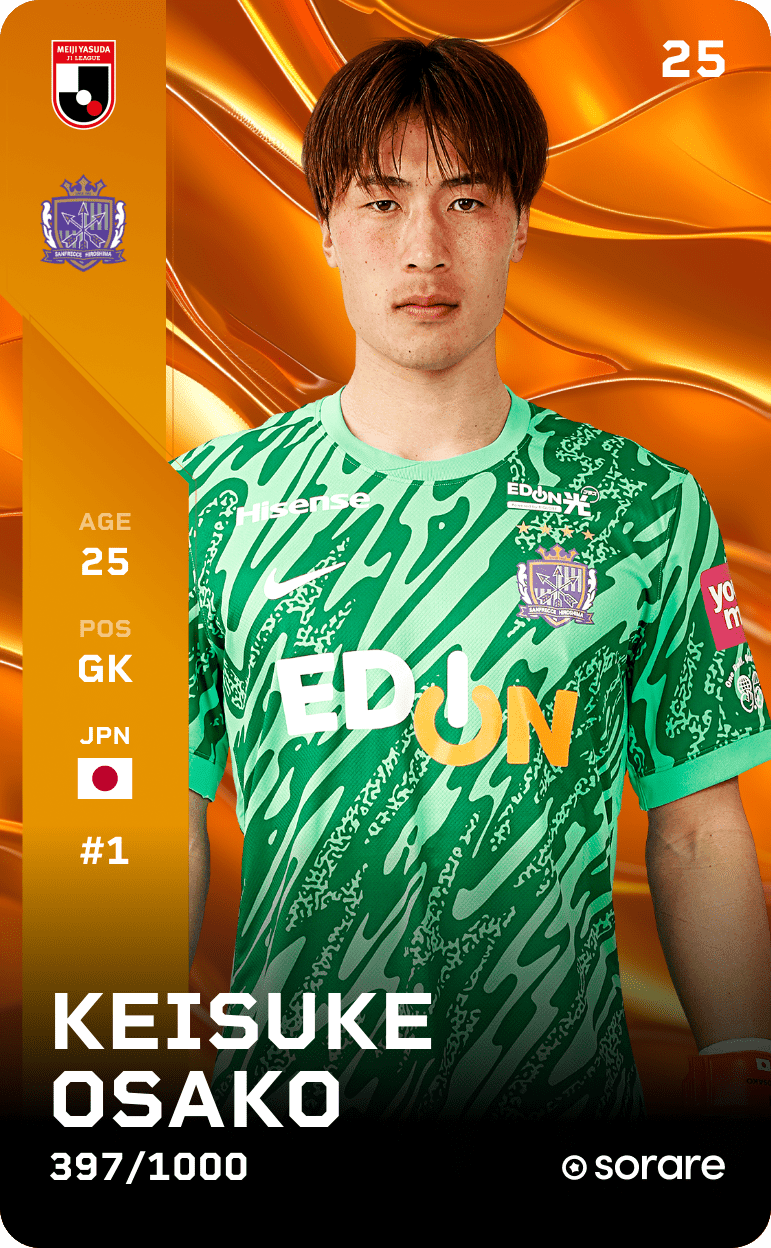 Keisuke Osako 2025-26 • Limited 397/1000