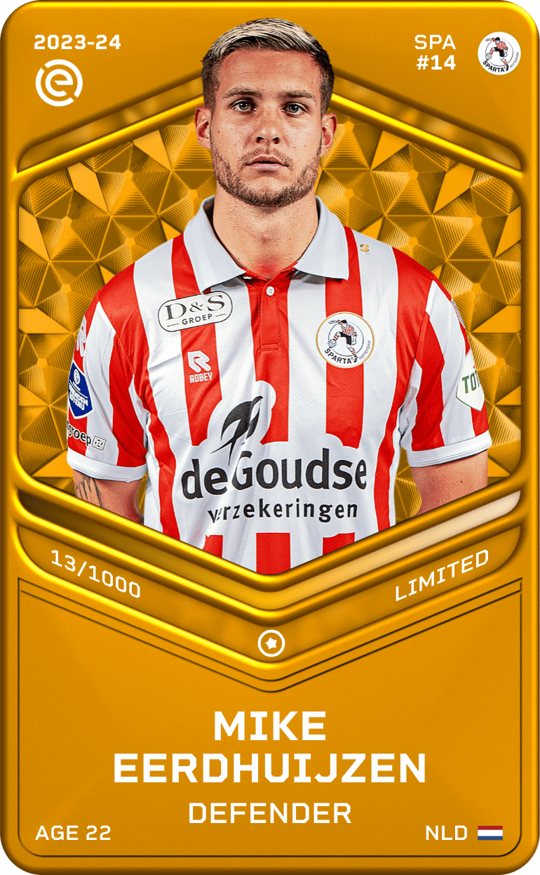 Mike Eerdhuijzen 2023-24 • Limited 13/1000