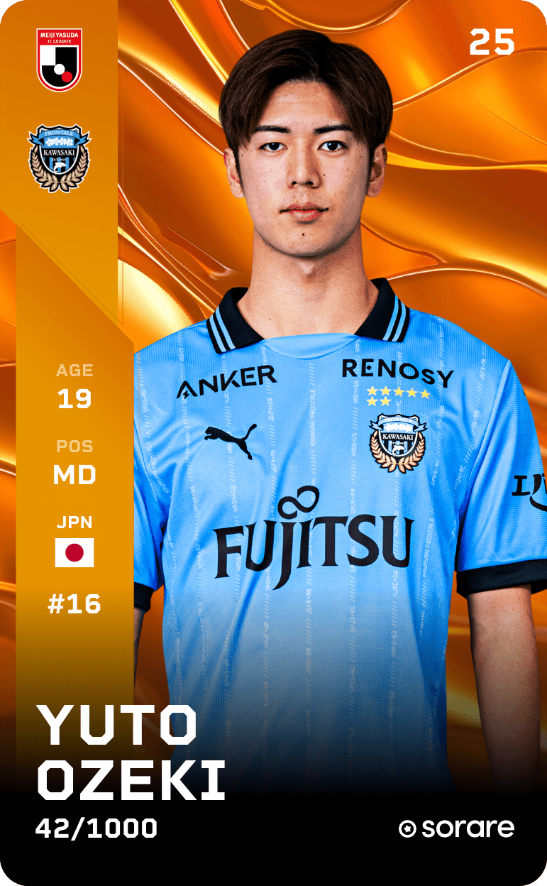 Yuto Ozeki 2025-26 • Limited 42/1000