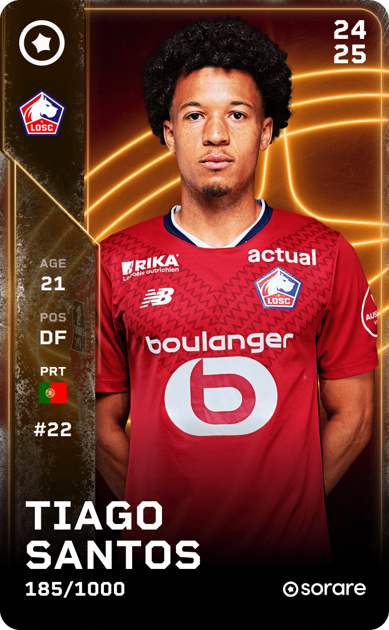 Tiago Santos 2024-25 • Limited 185/1000