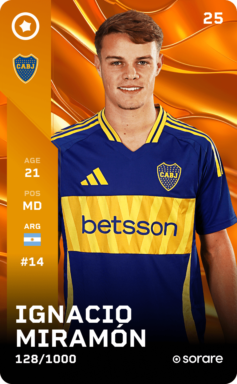 Ignacio Miramón 2025-26 • Limited 128/1000