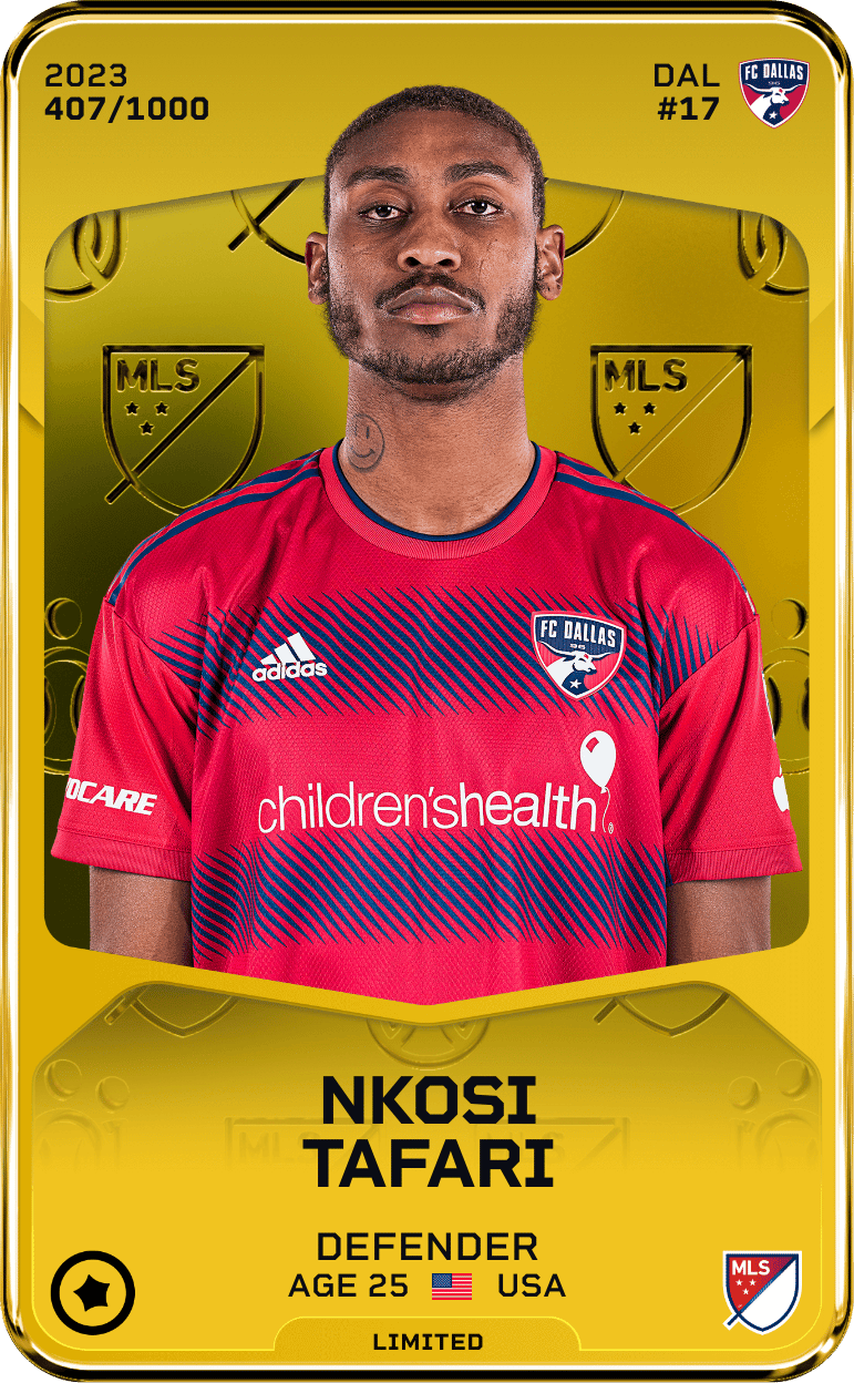 Nkosi Tafari 2023-24 • Limited 407/1000