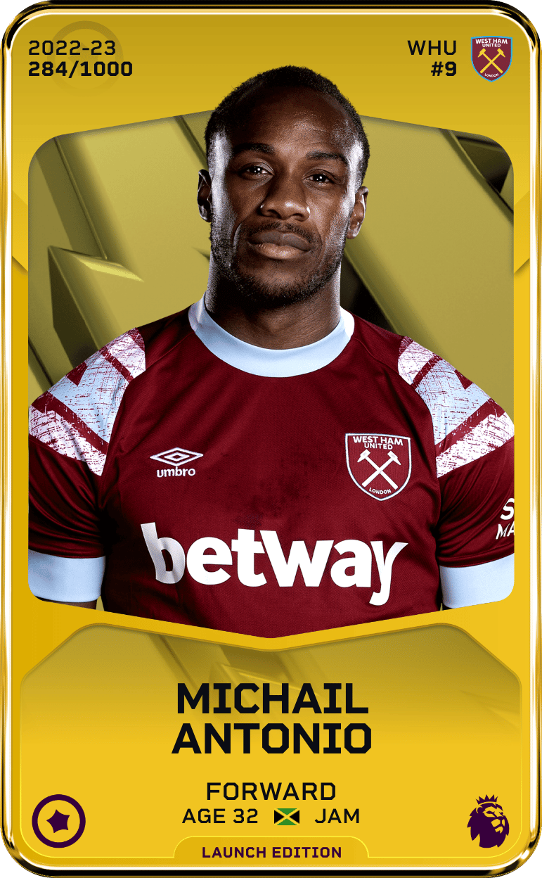 Michail Antonio 2022-23 • Limited 284/1000