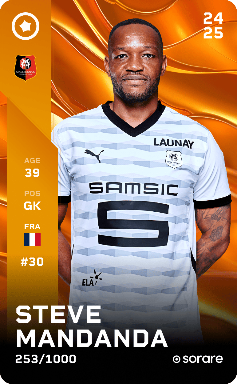 Steve Mandanda 2024-25 • Limited 253/1000