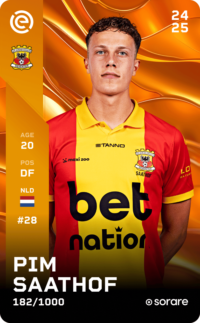 Pim Saathof 2024-25 • Limited 182/1000