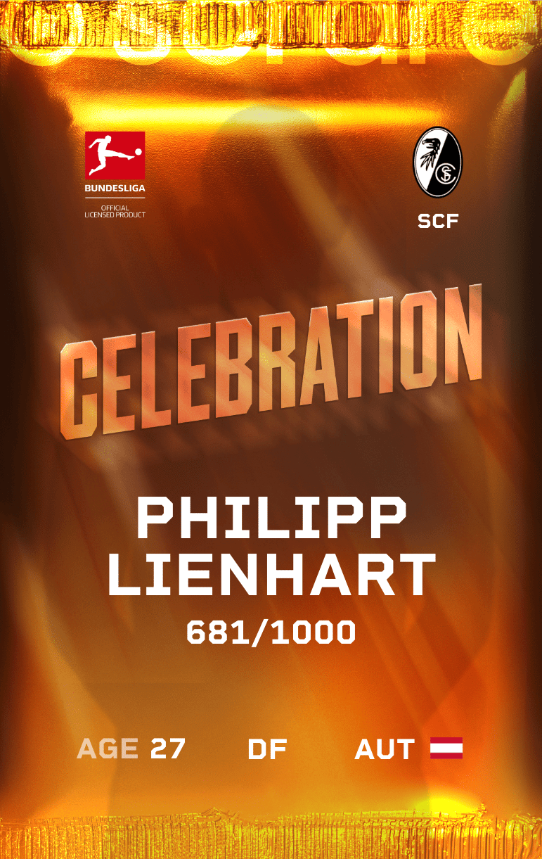 Philipp Lienhart 2024-25 • Limited 681/1000
