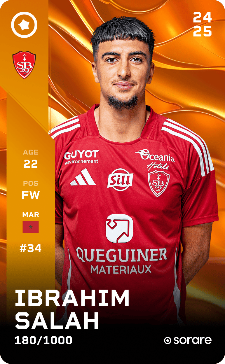 Ibrahim Salah 2024-25 • Limited 180/1000