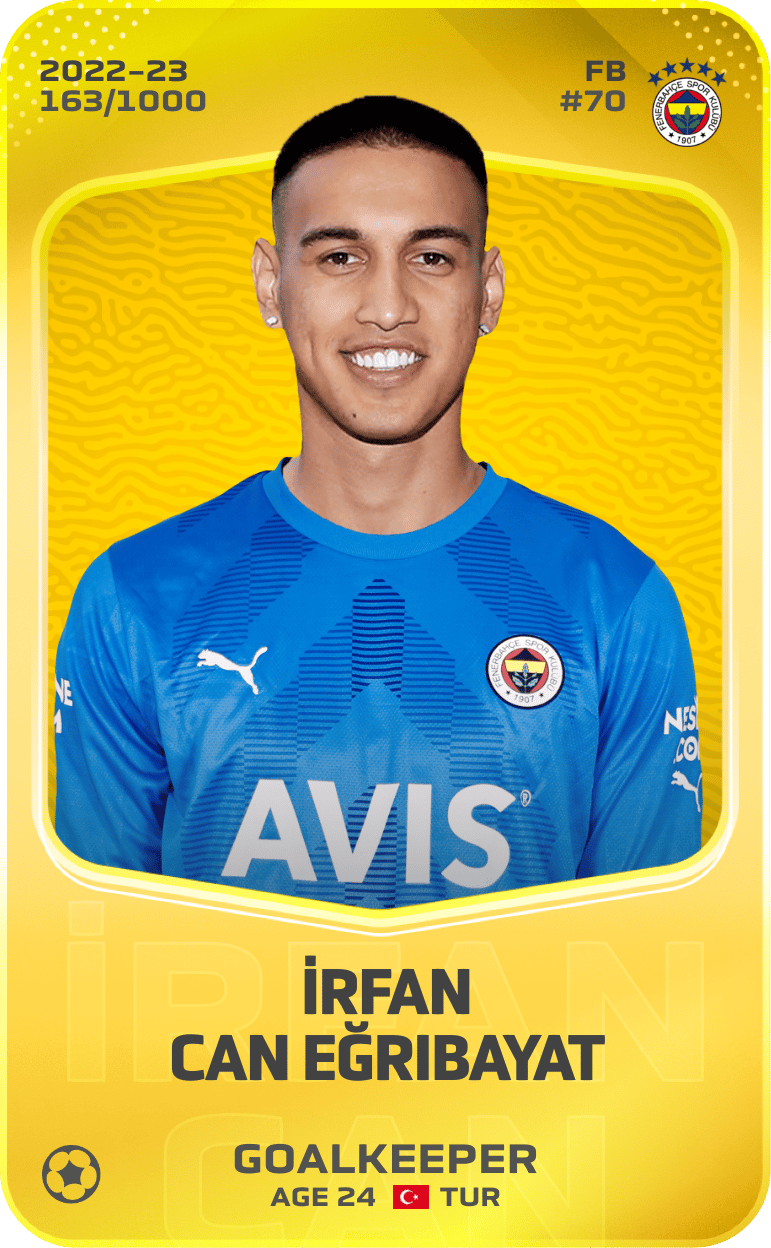 İrfan Can Eğribayat 2022-23 • Limited 163/1000