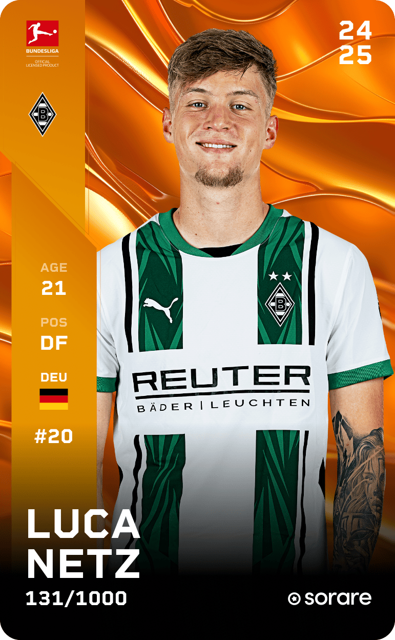 Luca Netz 2024-25 • Limited 131/1000