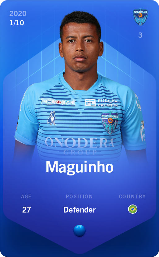 Sorare - Sorare Official - Maguinho 2020-21 • Super Rare 1/10 - NFT # 2209402288224888469843604961904142336617944316409485983972341571484530758379