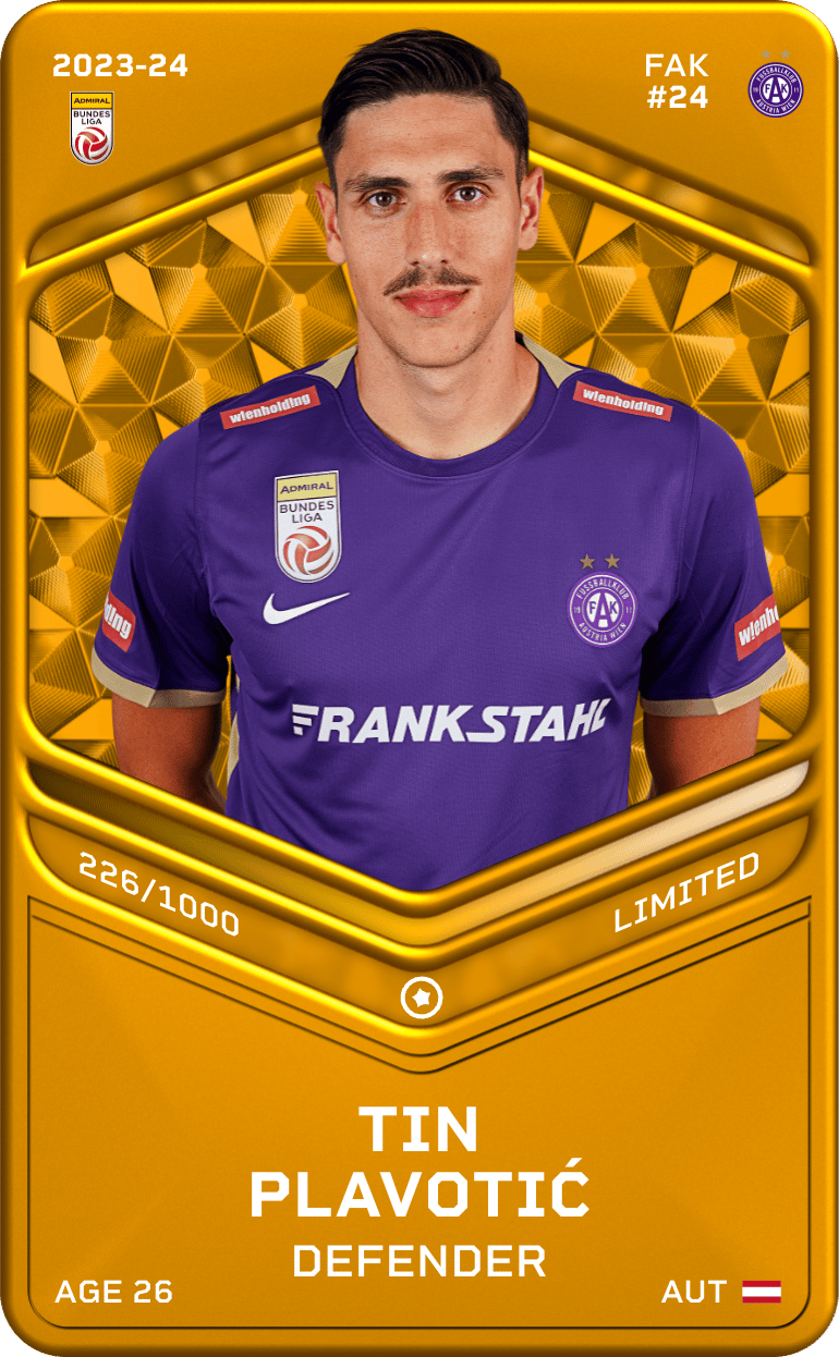 Tin Plavotić 2023-24 • Limited 226/1000