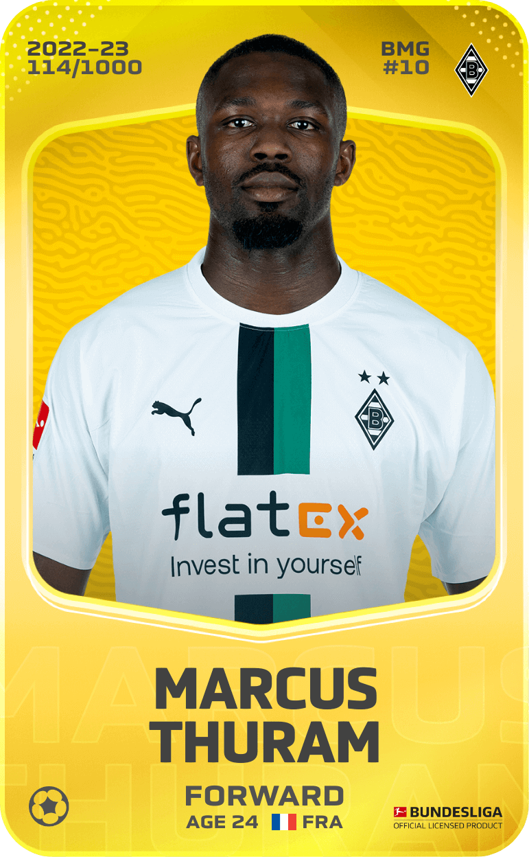 Marcus Thuram 2022-23 • Limited 114/1000