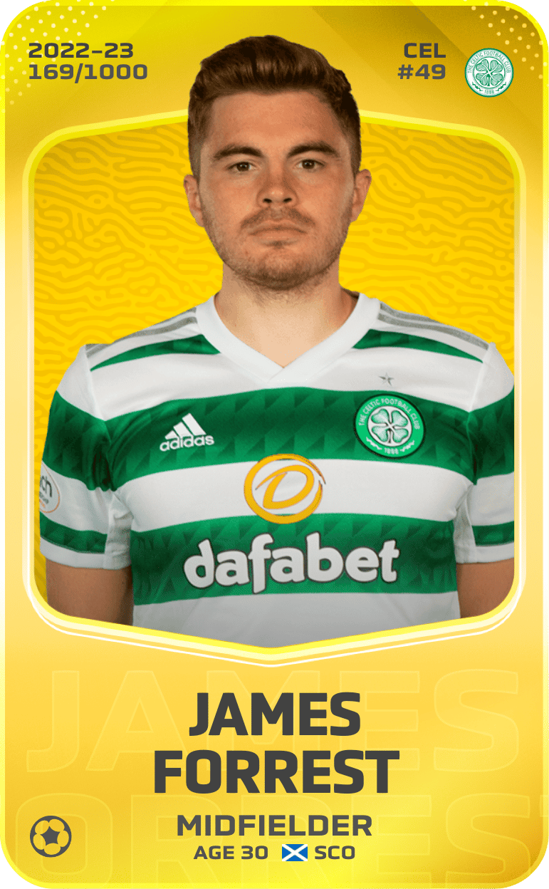 James Forrest 2022-23 • Limited 169/1000
