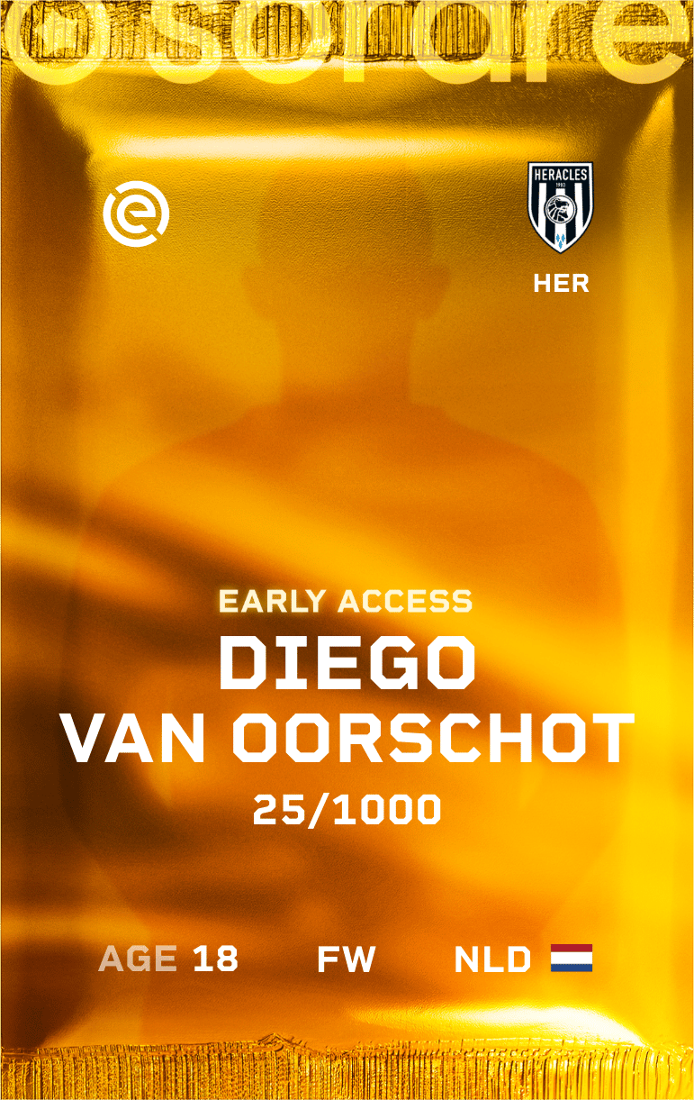 Diego van Oorschot 2024-25 • Limited 25/1000