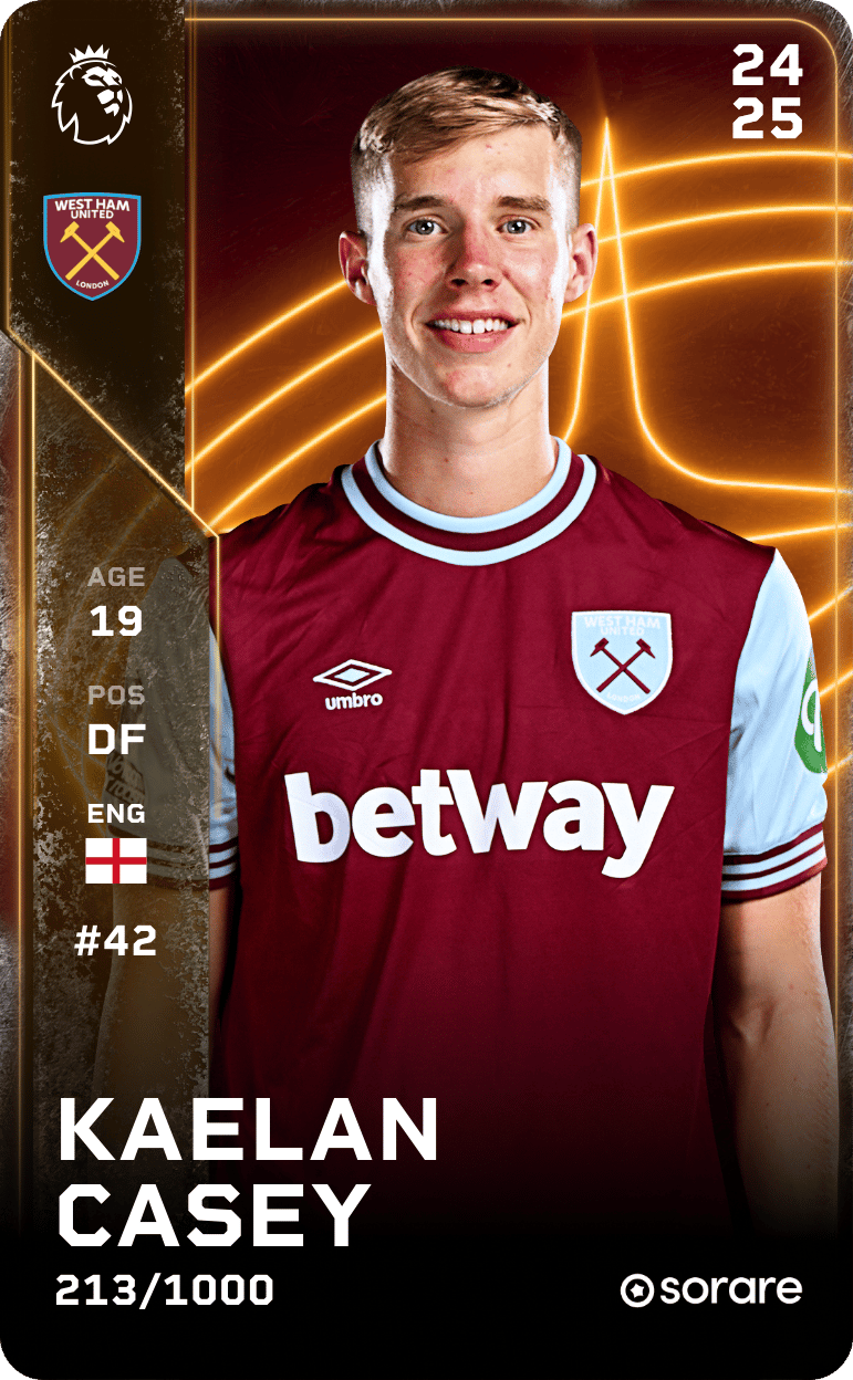 Kaelan Casey 2024-25 • Limited 213/1000