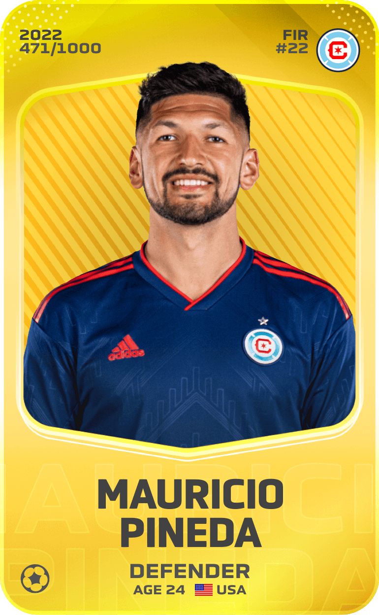 Mauricio Pineda 2022-23 • Limited 471/1000
