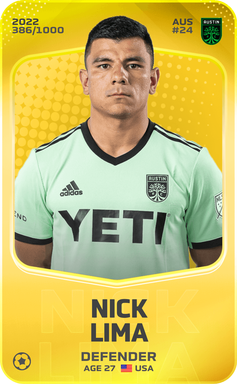 Nick Lima 2022-23 • Limited 386/1000