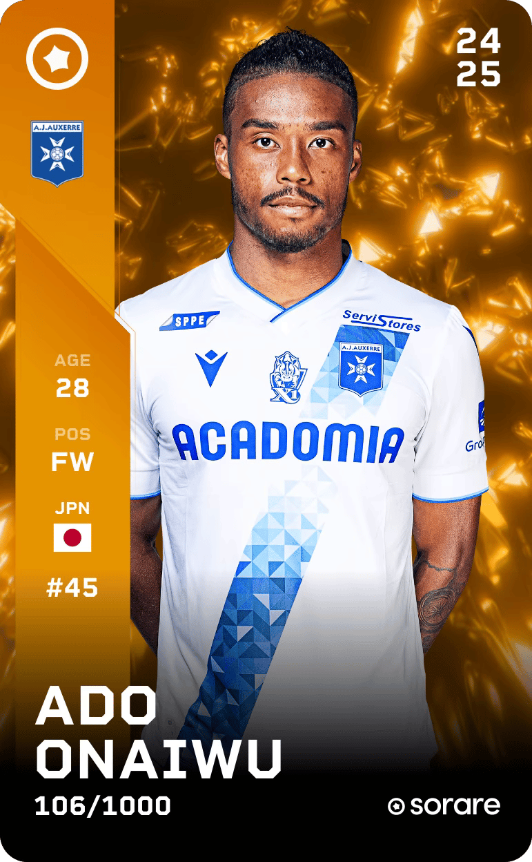 Ado Onaiwu 2024-25 • Limited 106/1000
