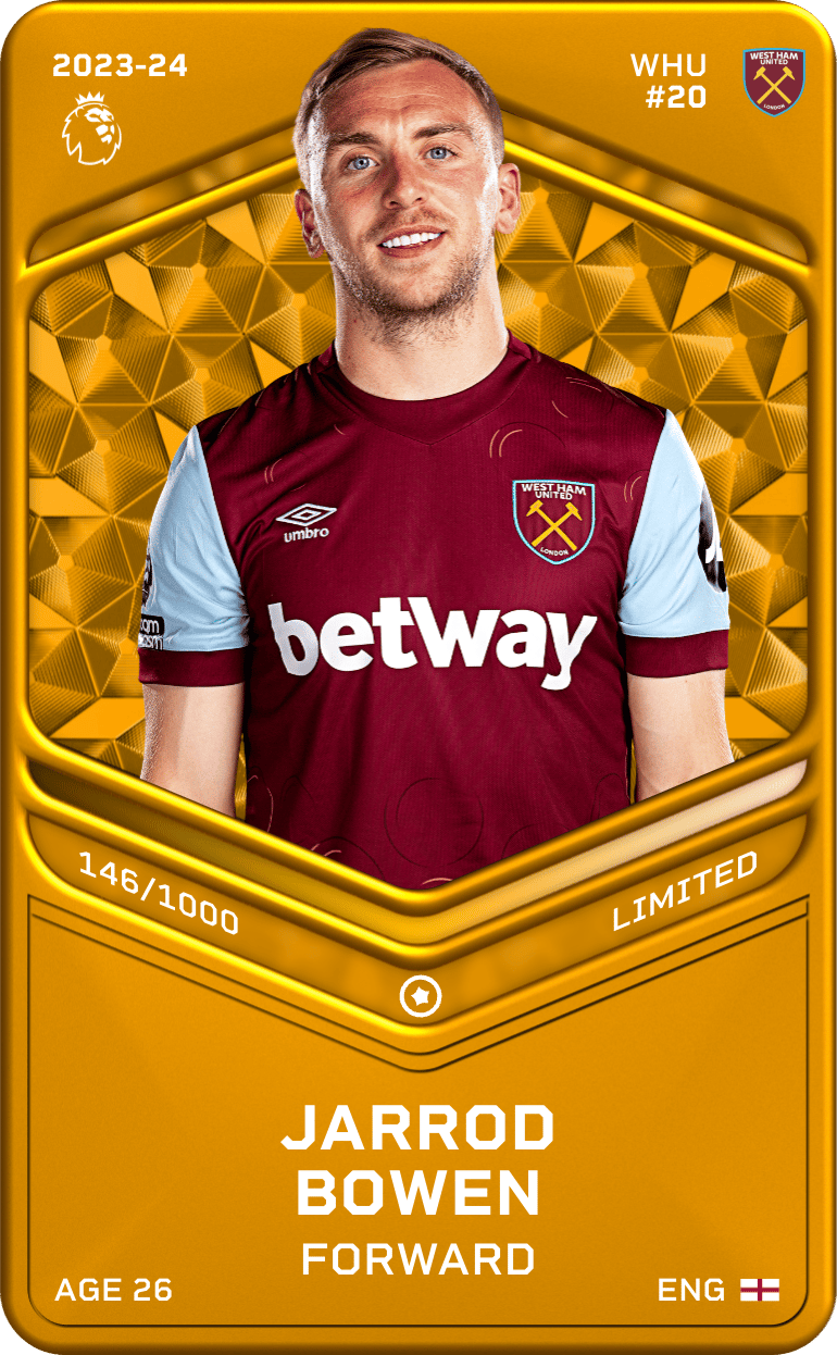 Jarrod Bowen 2023-24 • Limited 146/1000