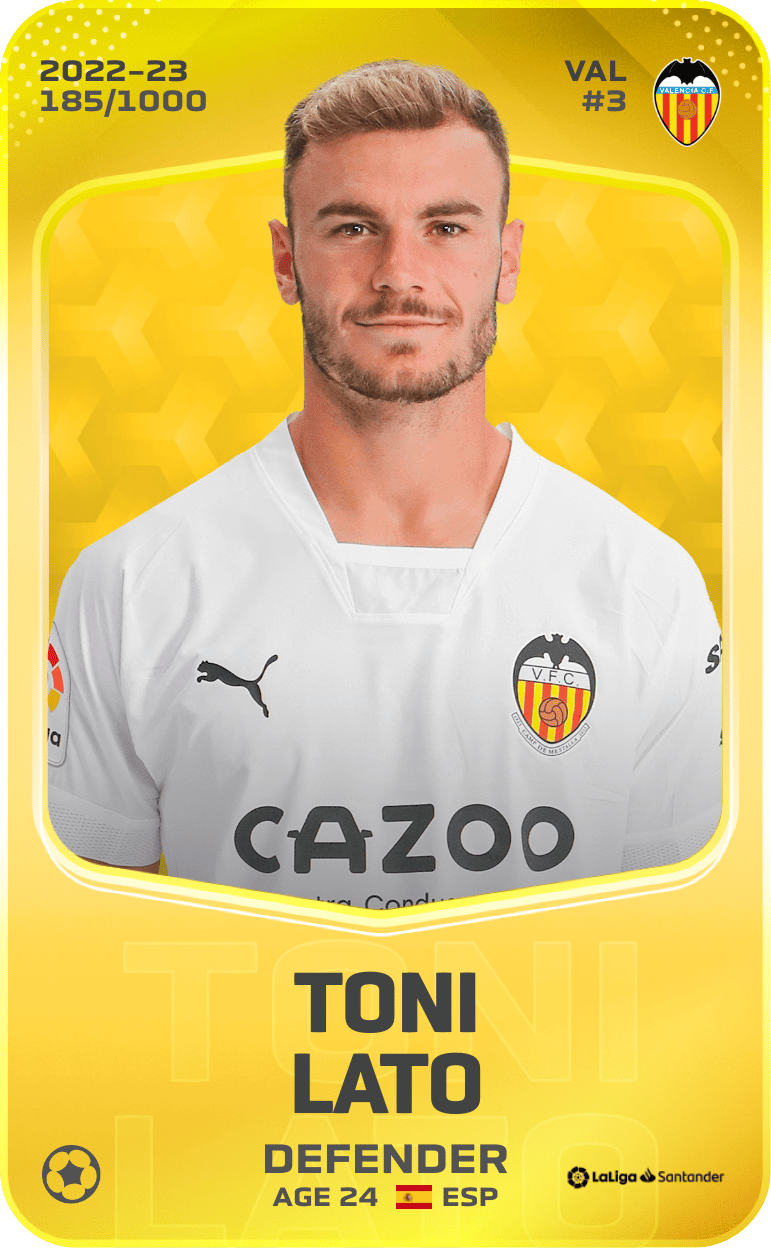 Toni Lato 2022-23 • Limited 185/1000