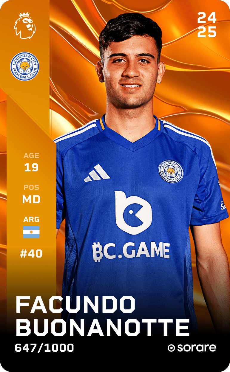 Facundo Buonanotte 2024-25 • Limited 647/1000