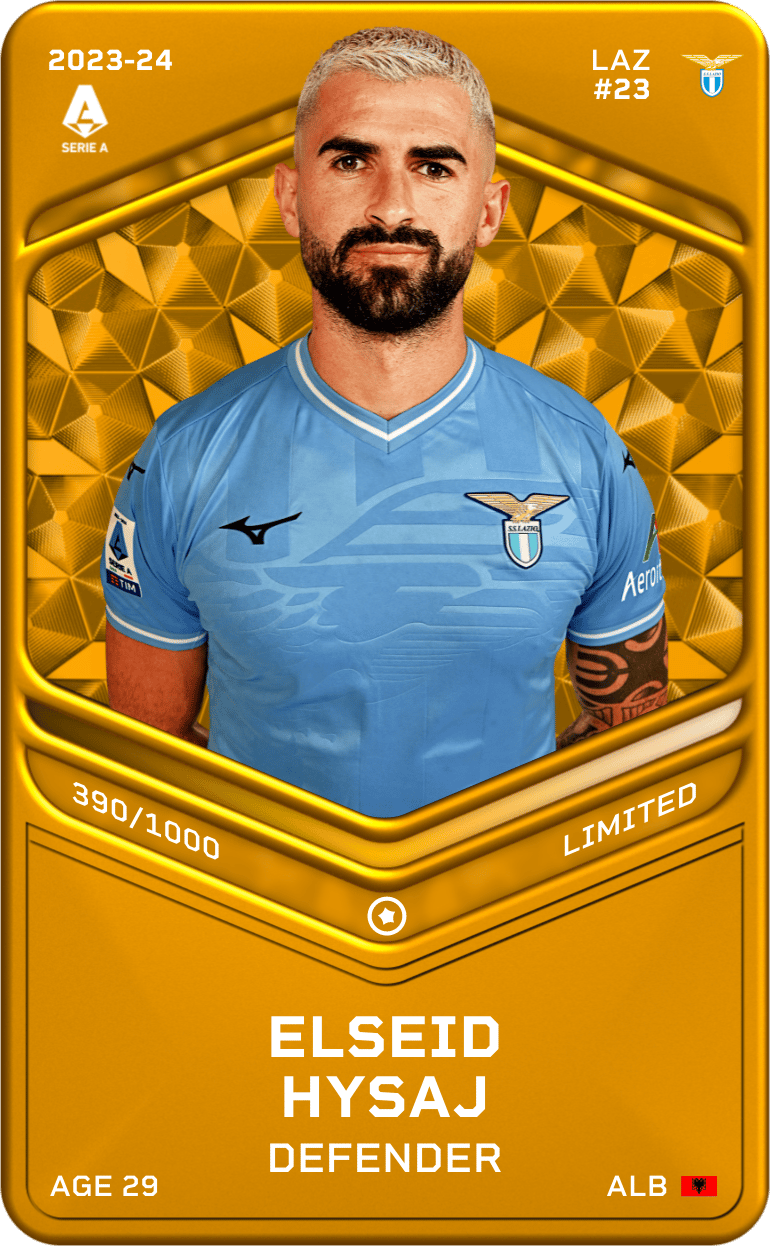 Elseid Hysaj 2023-24 • Limited 390/1000