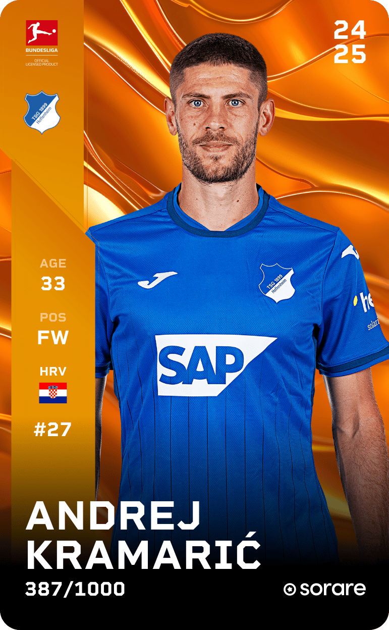 Andrej Kramarić 2024-25 • Limited 387/1000