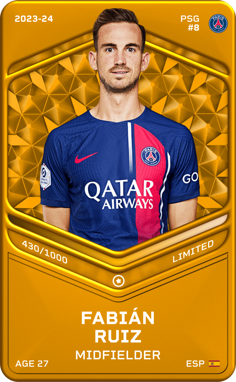 Fabián Ruiz 2023-24 • Limited 430/1000